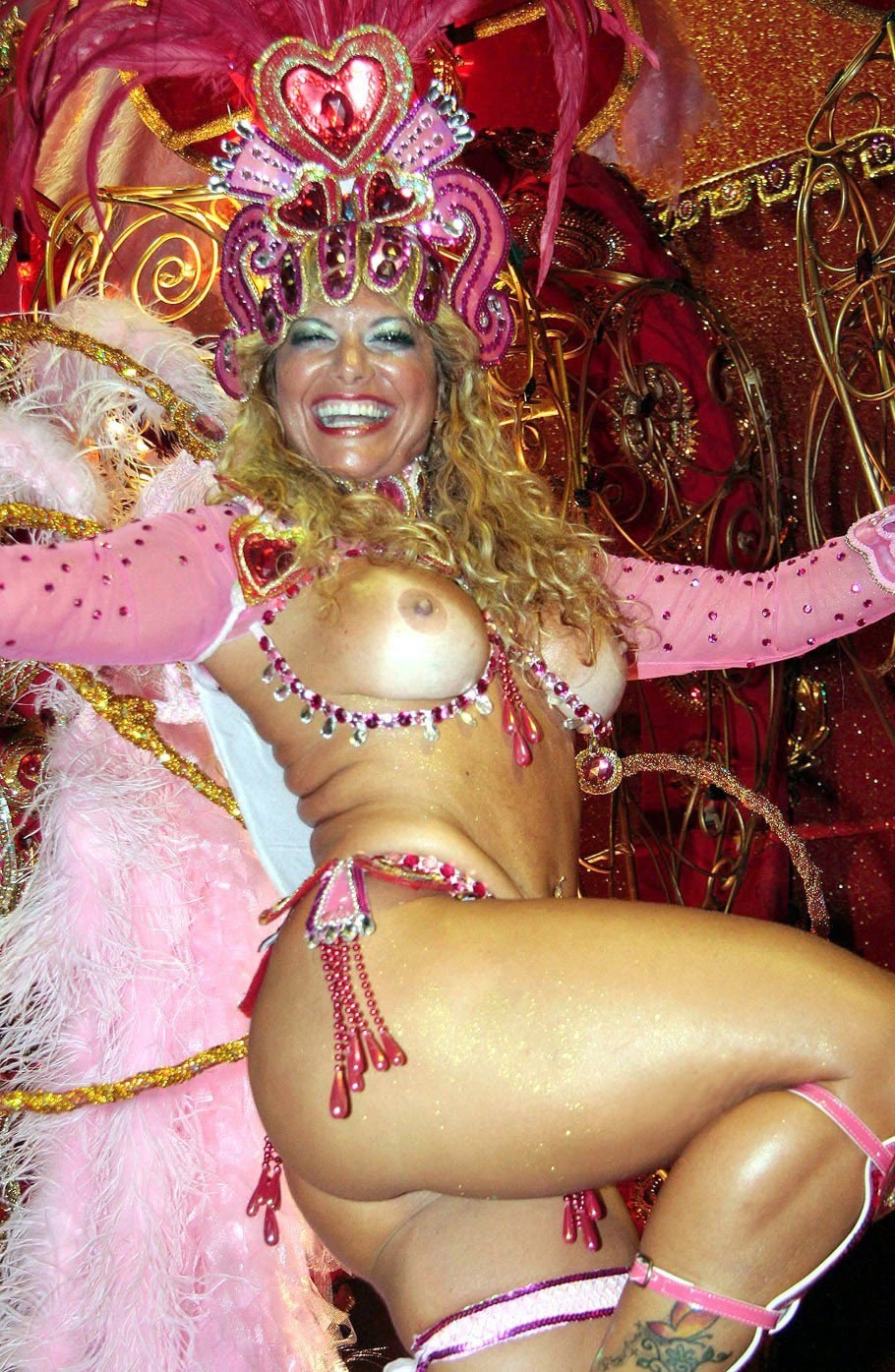Baise sur le carnaval brésilien