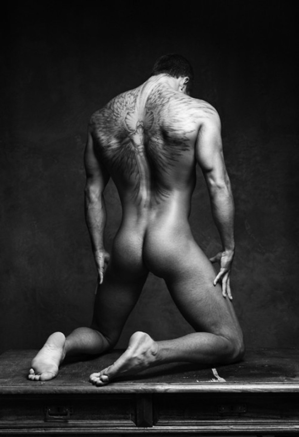 Séance photo érotique des hommes