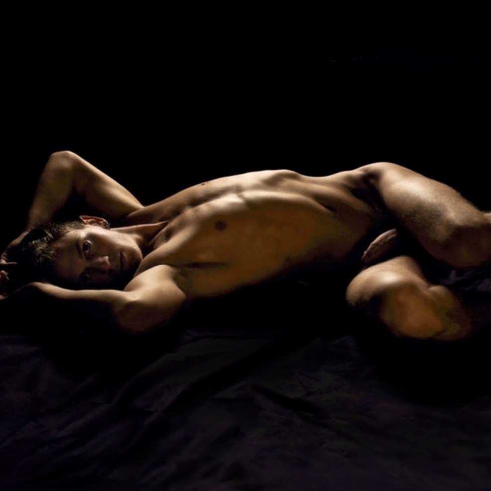 Séance photo d'hommes nus