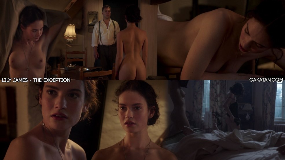 Lily James Vagin nu