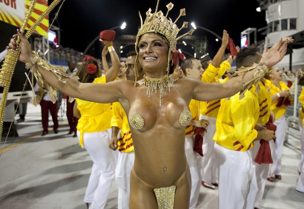 Carnaval brésilien brésilien nu 2020
