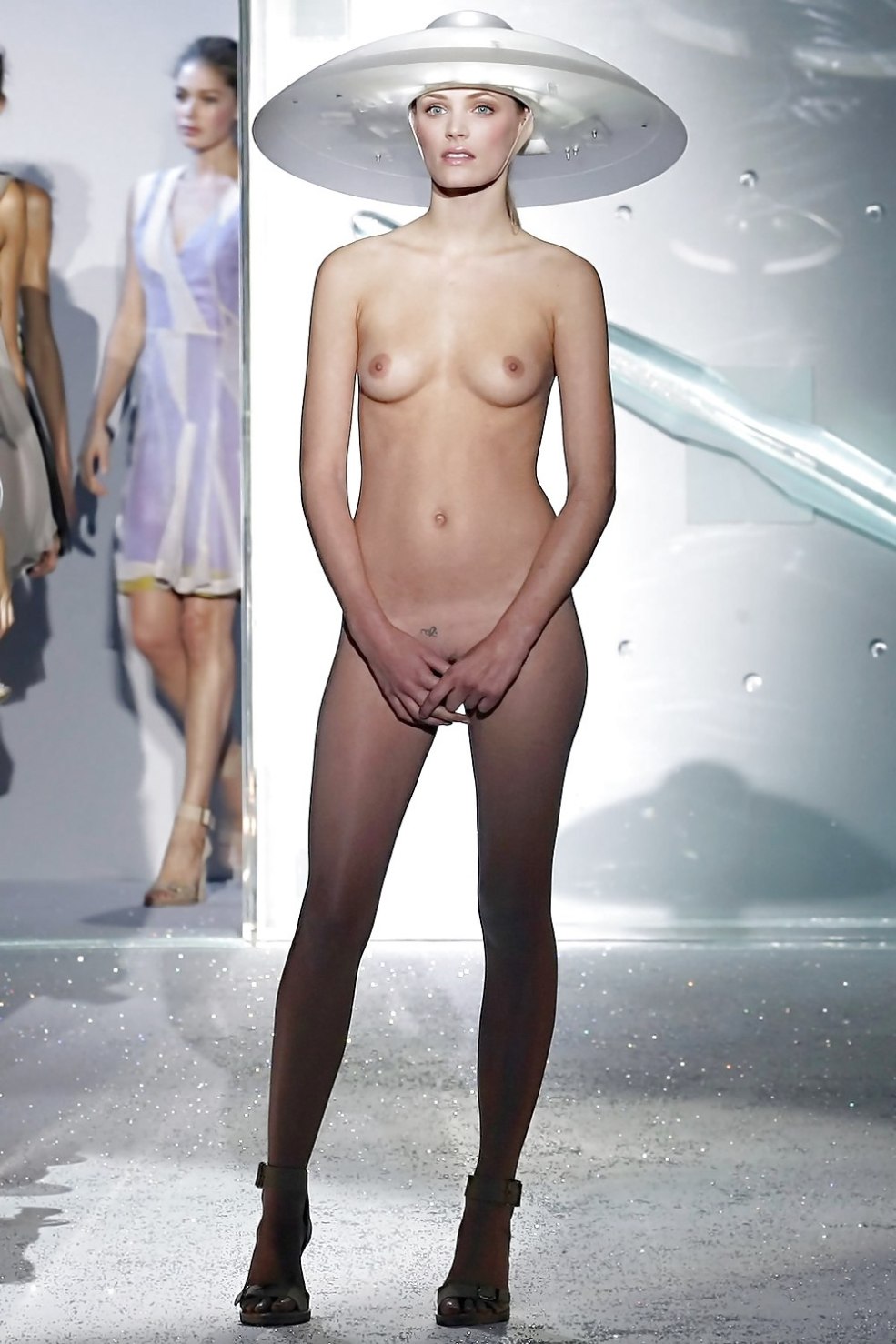 Hussein Chalaian Naked Fashion