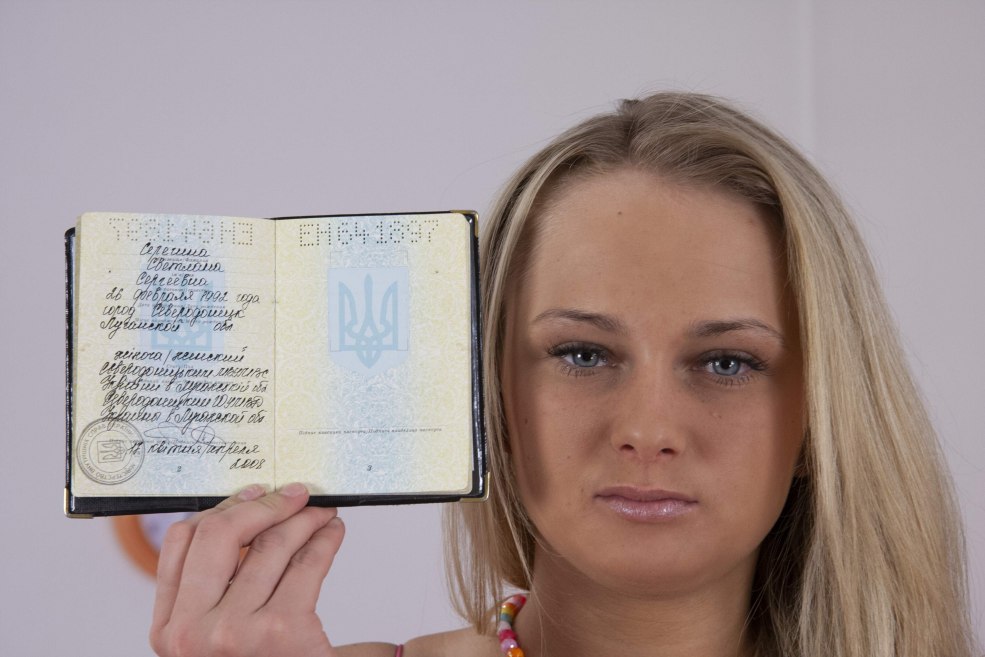 Passeport de la fille