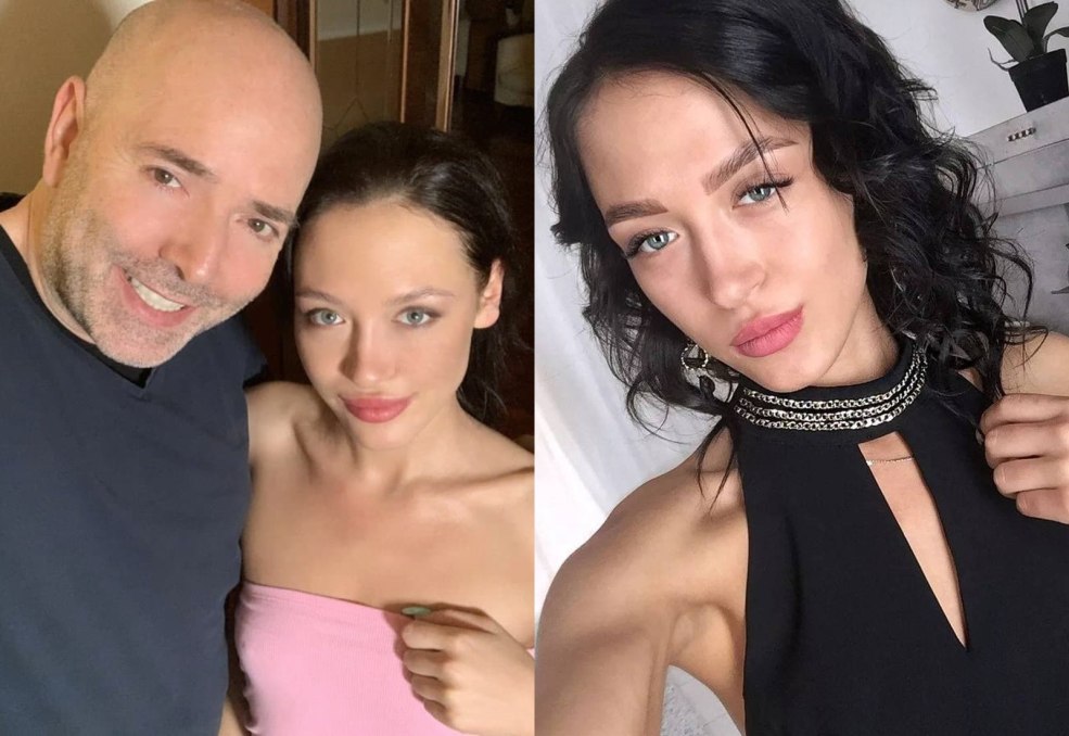 Christina des spectacles sur des couteaux