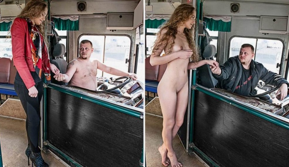 Anal dans les transports publics