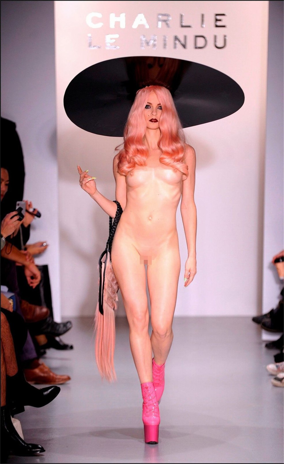 Hussein Chalaian Naked Fashion