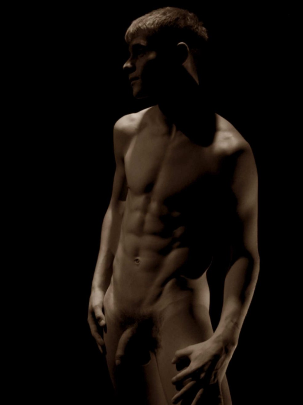 Les gars excités nus