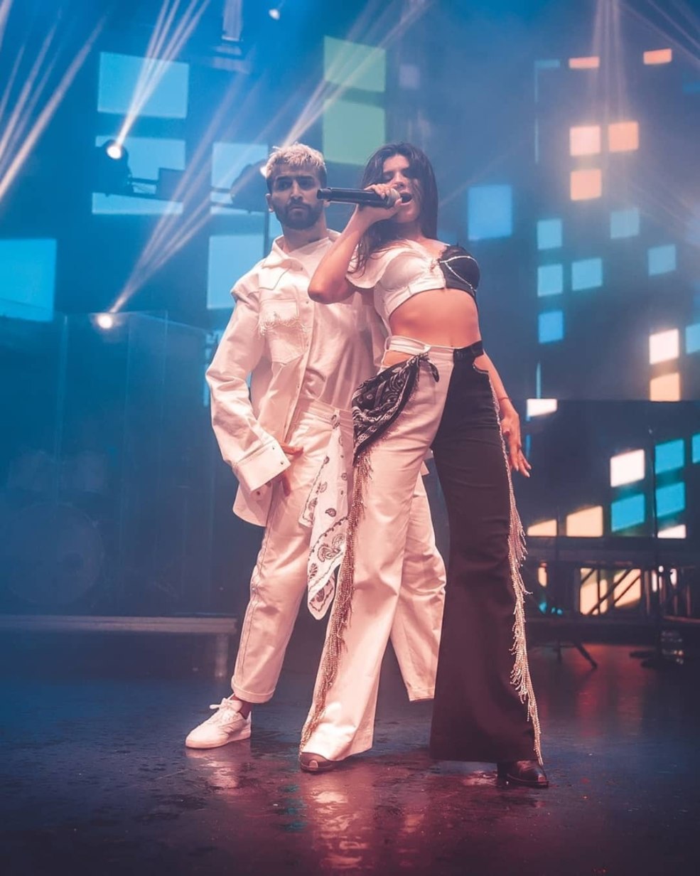 La chanteuse Michelle Andrad