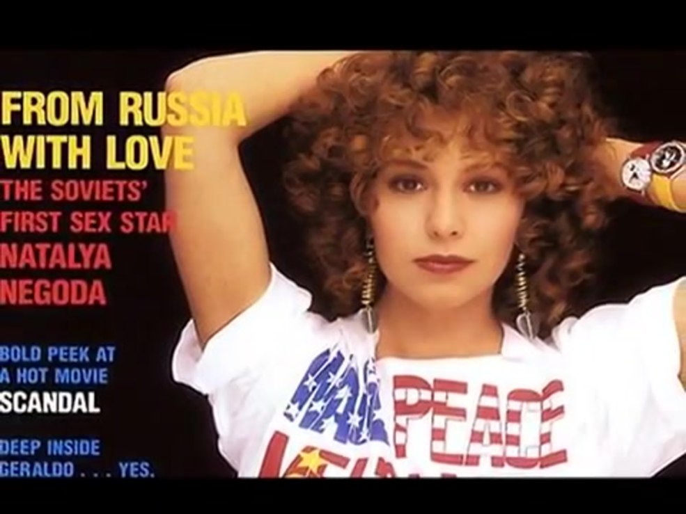 Actrice Natalya Nedoda dans Playboy