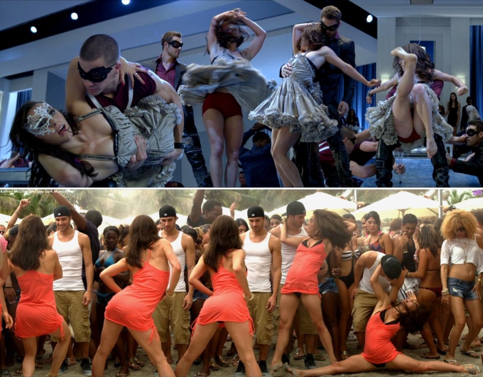 Katherine McCormic dans la lingerie inférieure