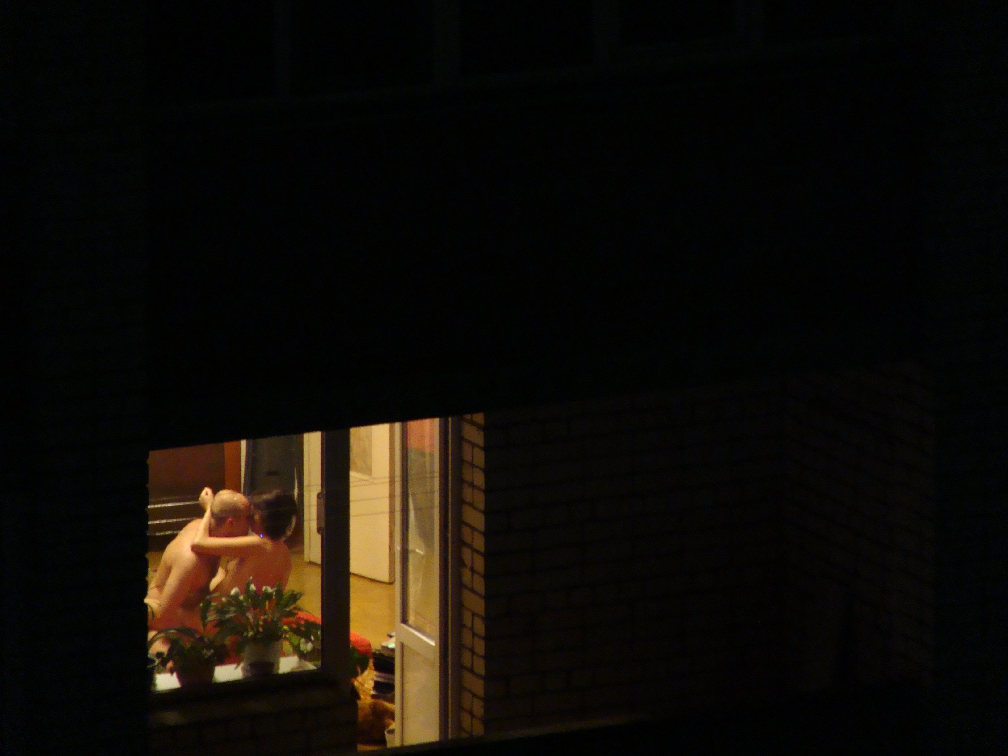 голая тетка в окне фото 48