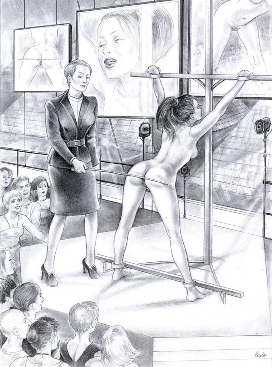 Fessée - punition érotique