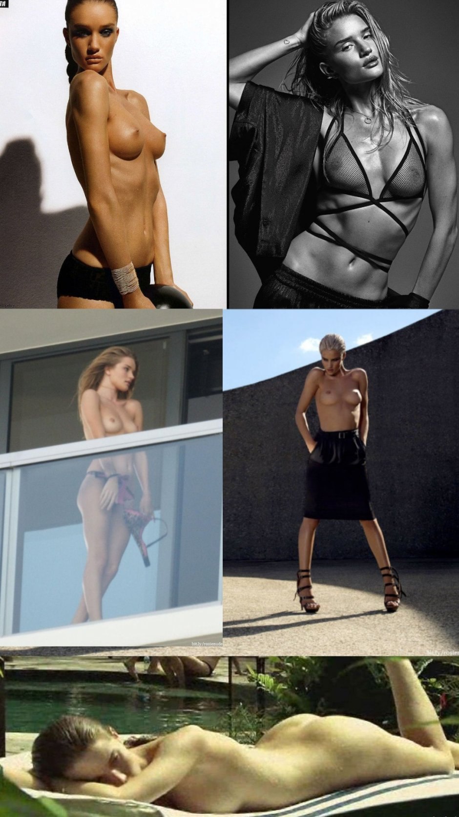 Rosie Huntington nue baise