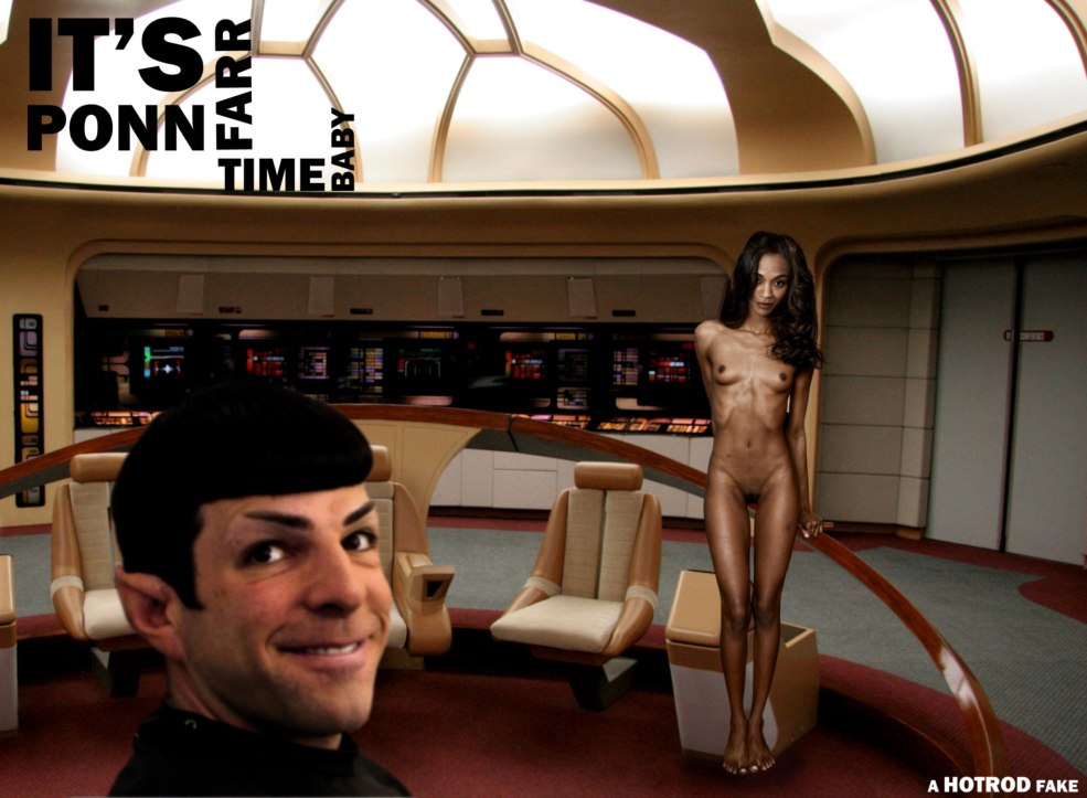 Zoe Saldana Vagin nu