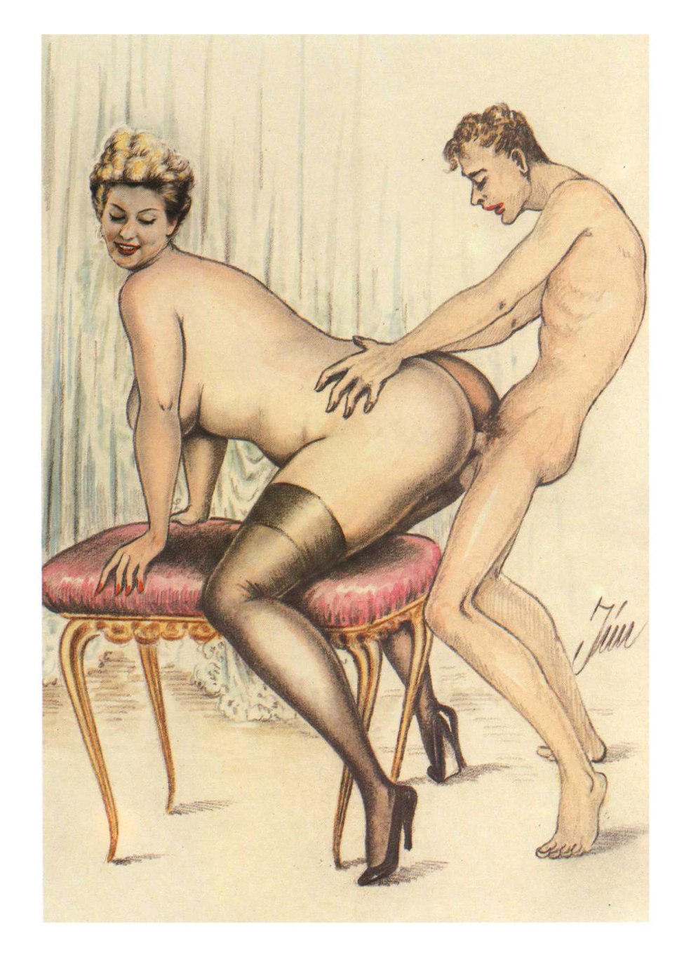 Dessins pornographiques anciens