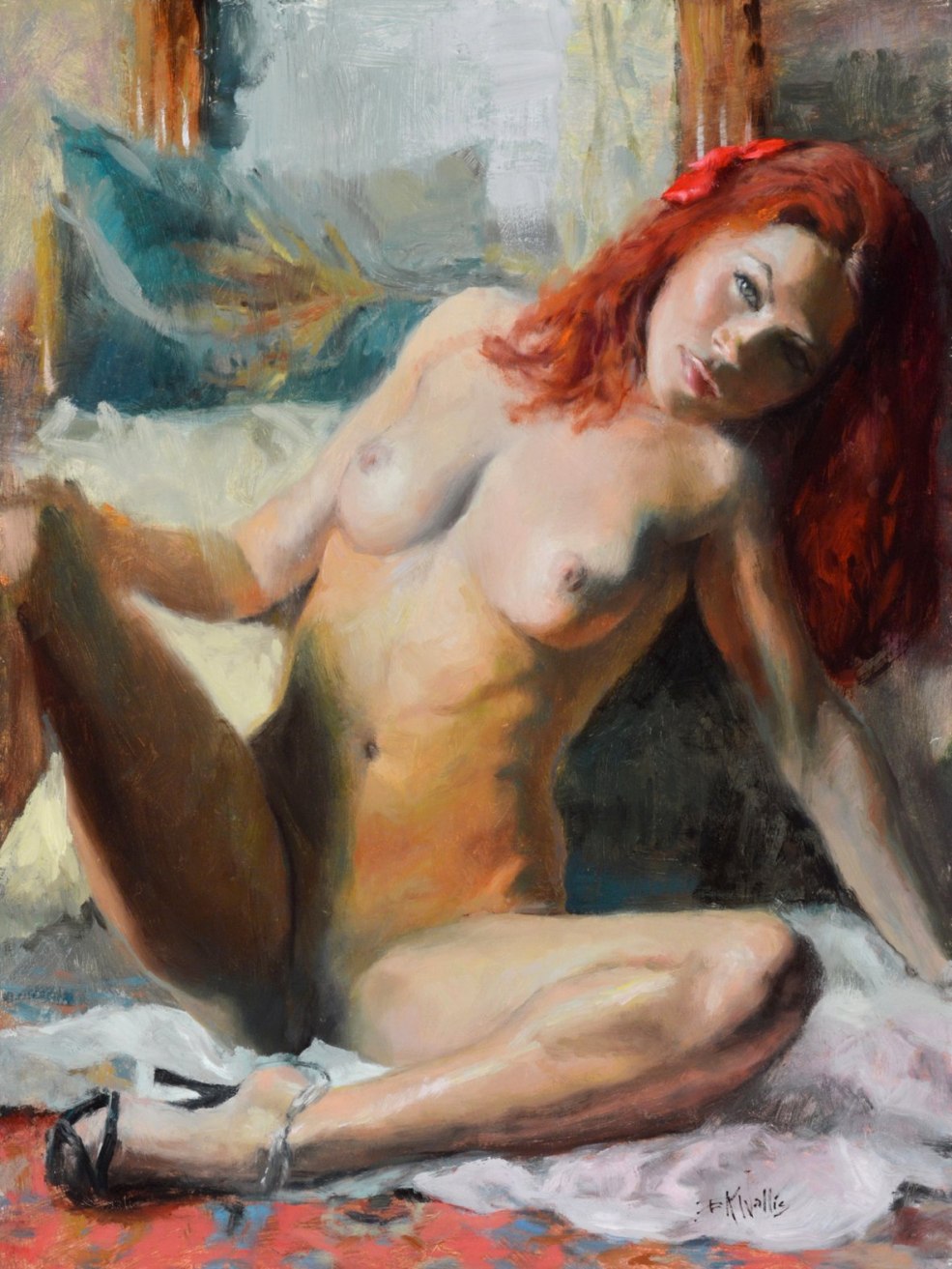 Artiste Gulyas Hongrie nue