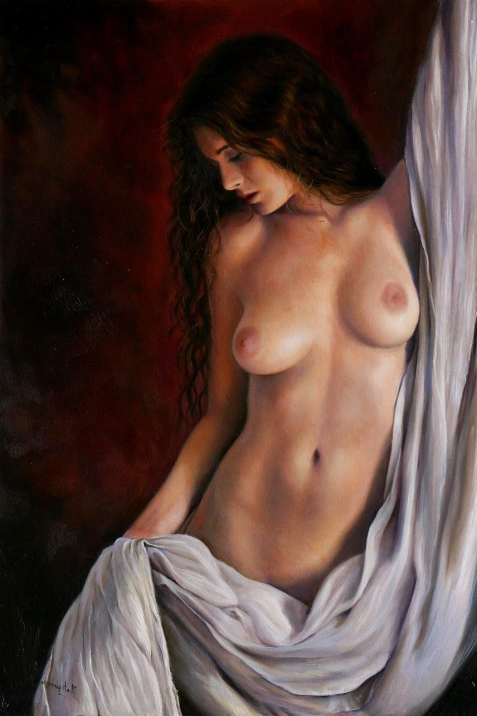 Artiste Gulyas Hongrie nue