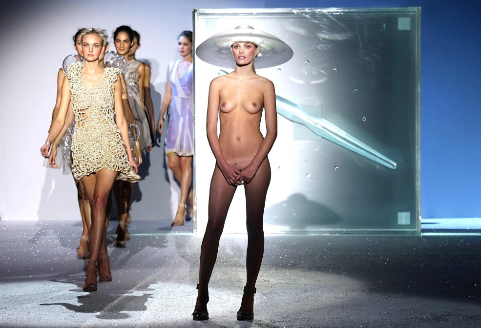 Hussein Chalaian Naked Fashion