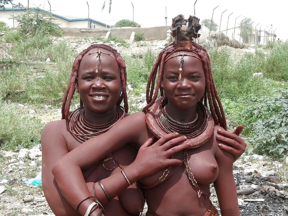Tribu Khimba en Namibia Femmes nues