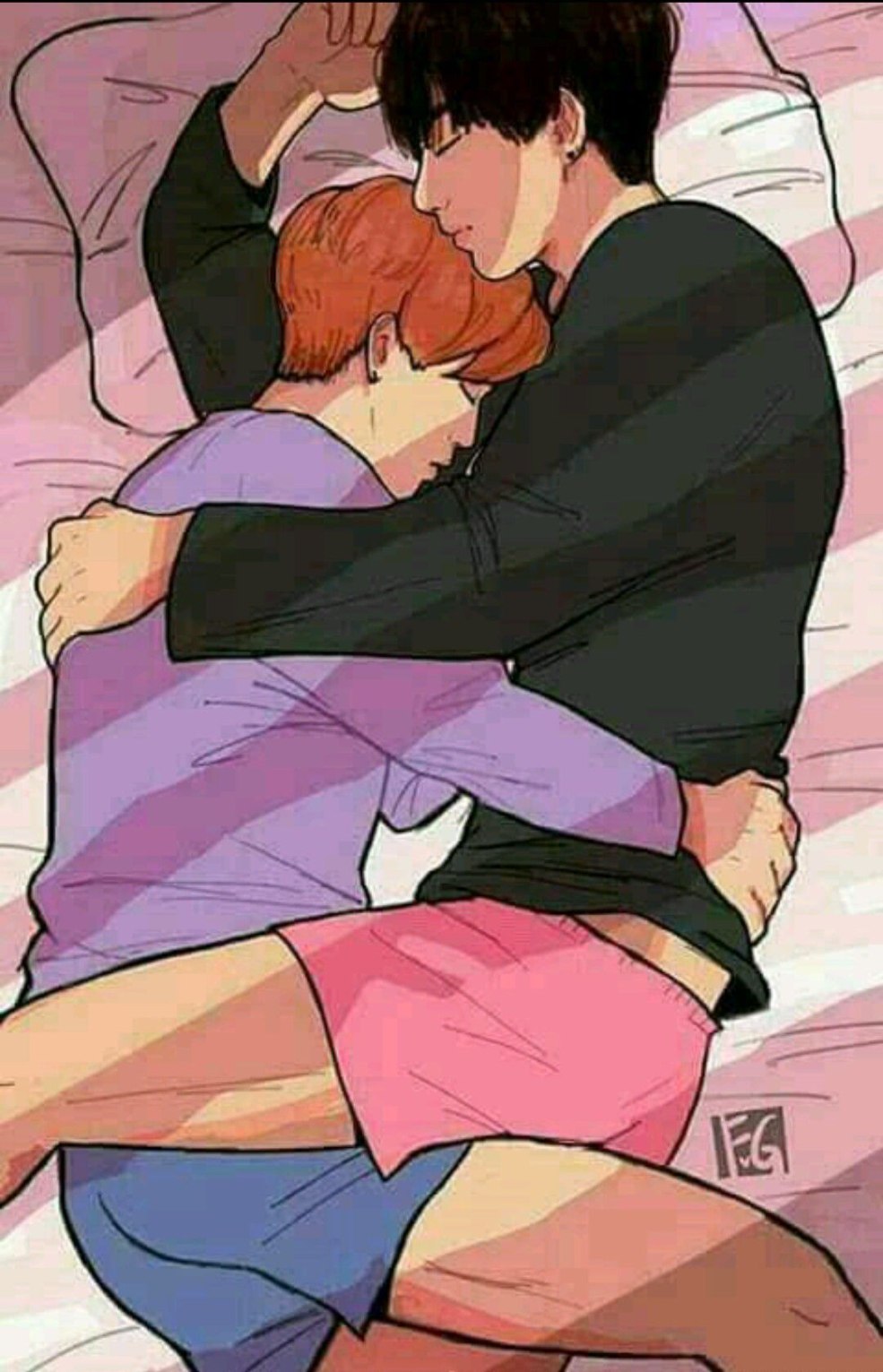 Jimin et Taehen Art 18