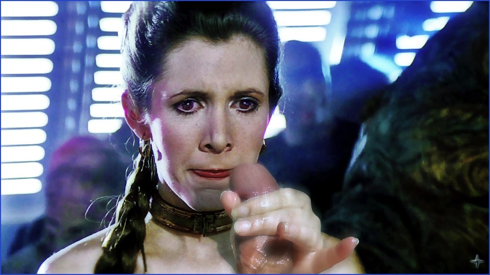 Carrie Fisher Leia Slave BDSM
