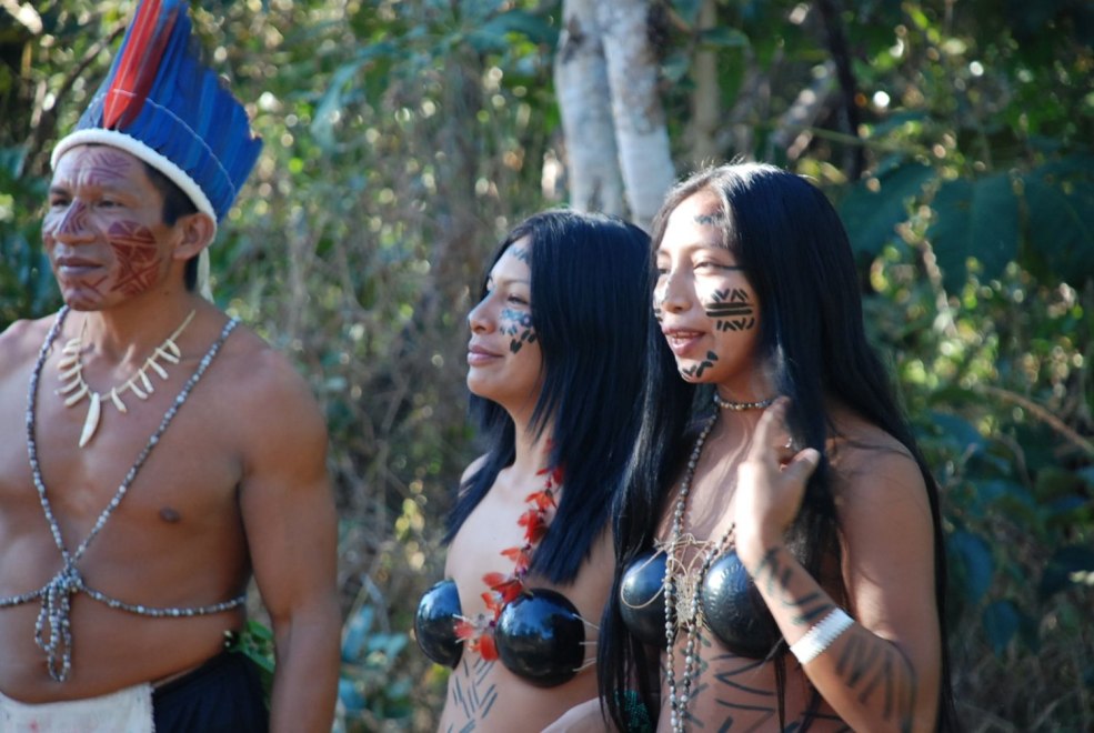 Indiens brésiliens en Amazon