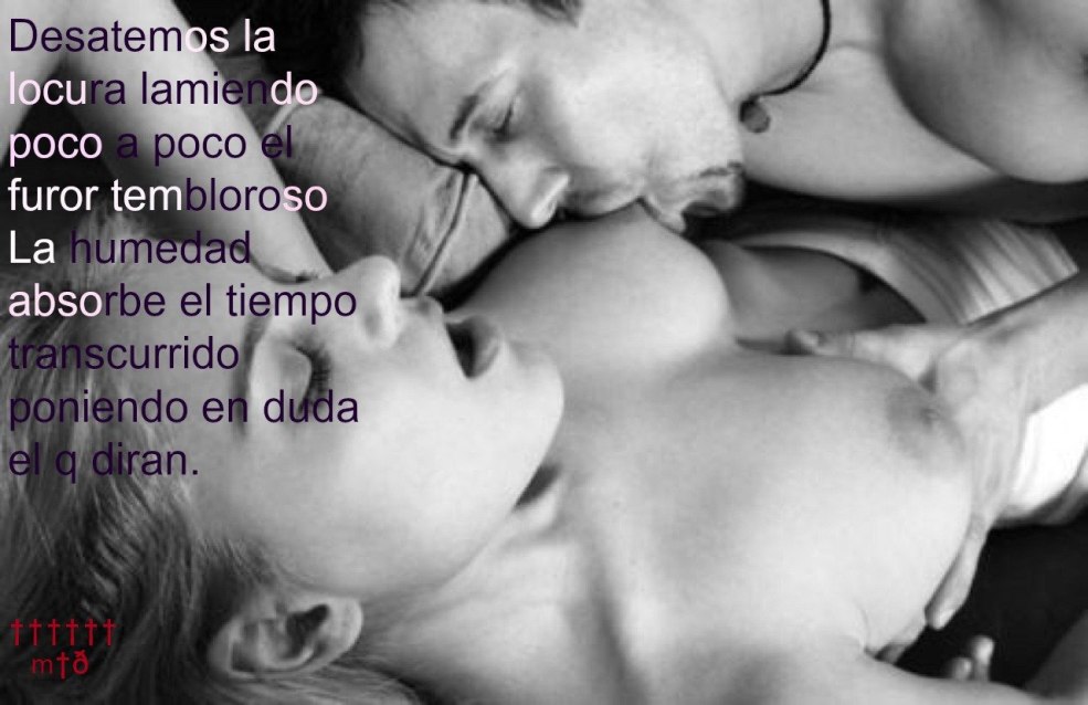 Le gars lèche des seins à une fille