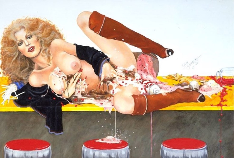 Célébrités nues dans le style de la broche