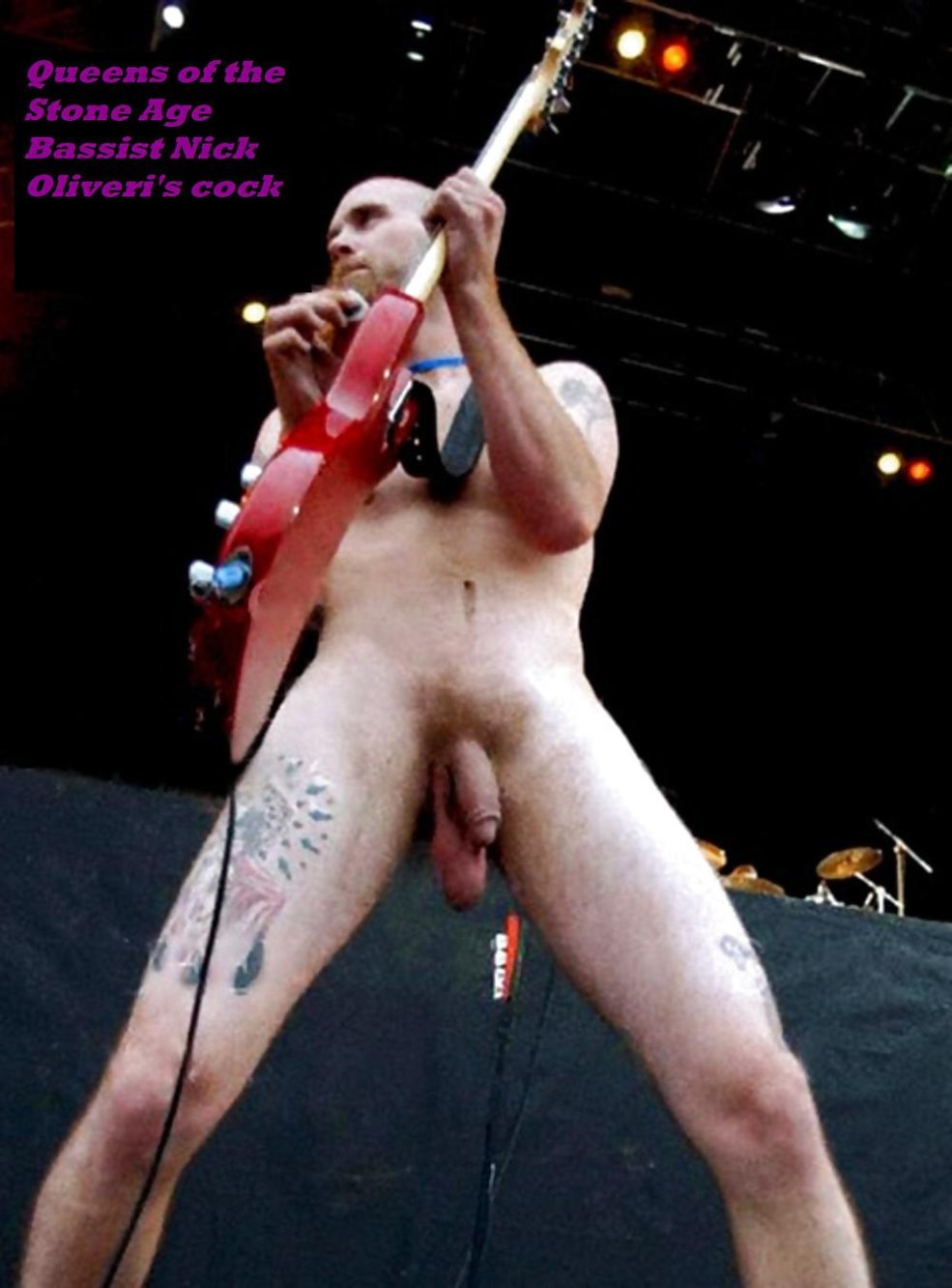 Musiciens célèbres nus