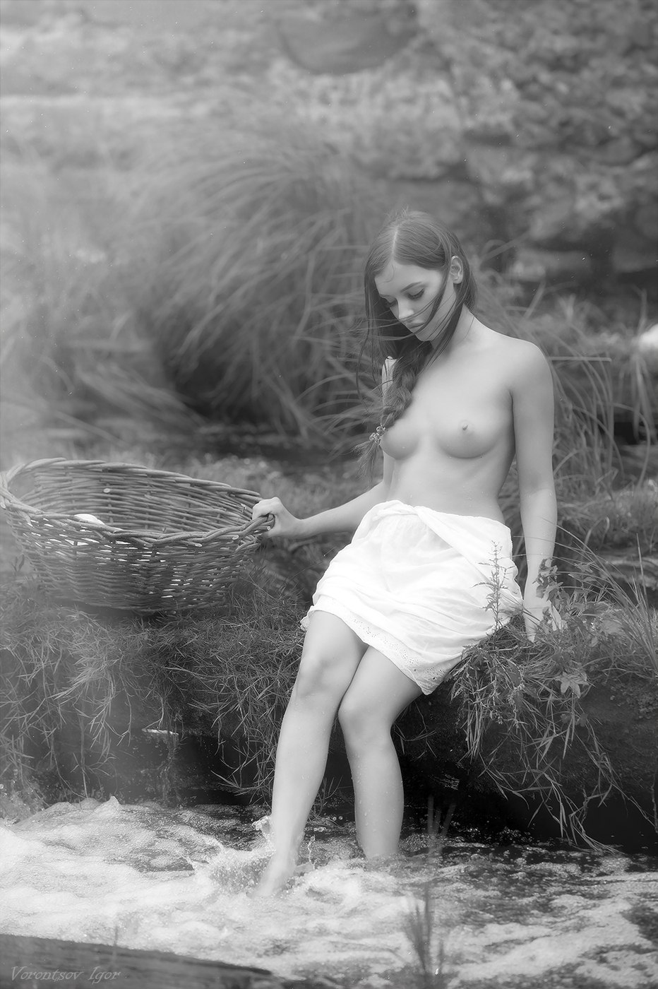 Les femmes se baignent nus