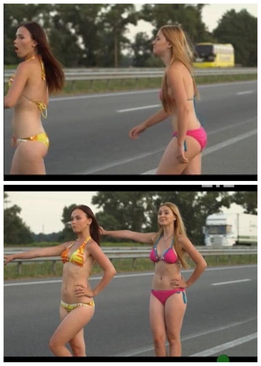 Lily Caprice a répandu les jambes