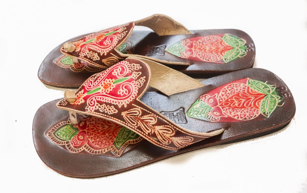 Slippers de style indien