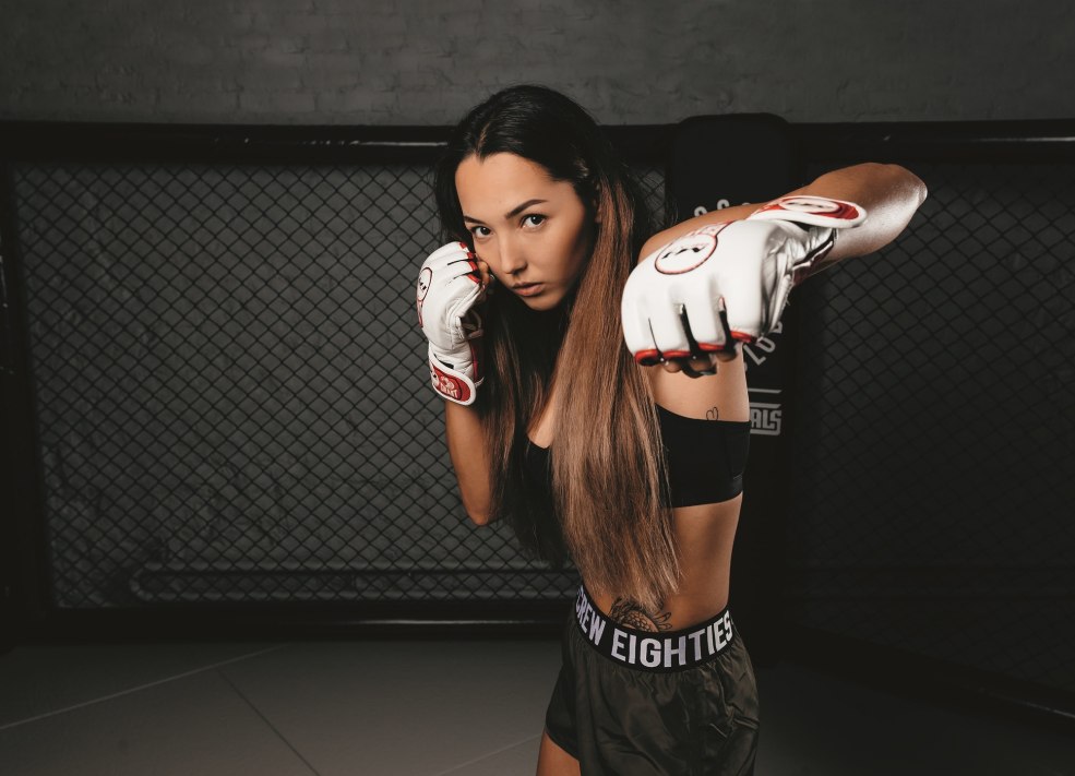 Fighter MMA Yustyna Grachyk