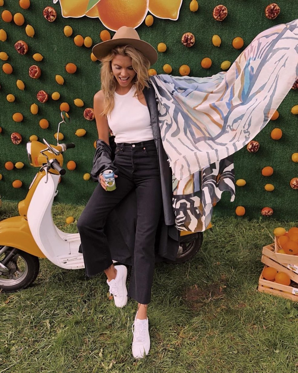 Valeria Singer dans le gymnase