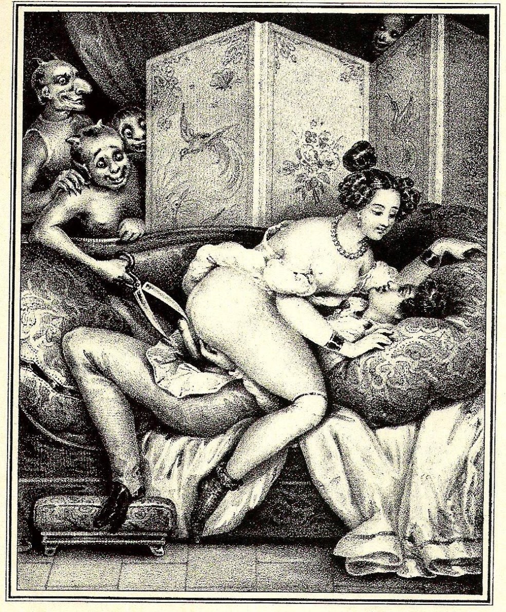 Gravures pornographiques du XVIIIe siècle