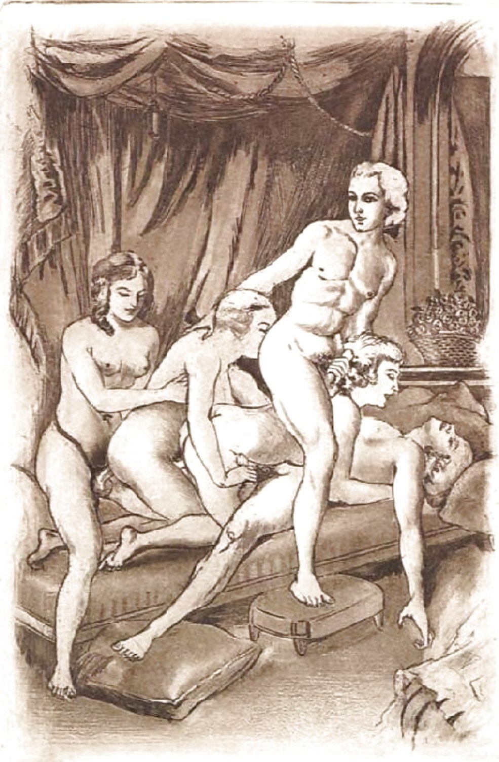 Peinture pornographique du Moyen Âge