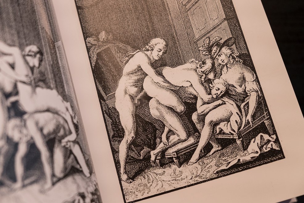 Graves érotiques anciennes