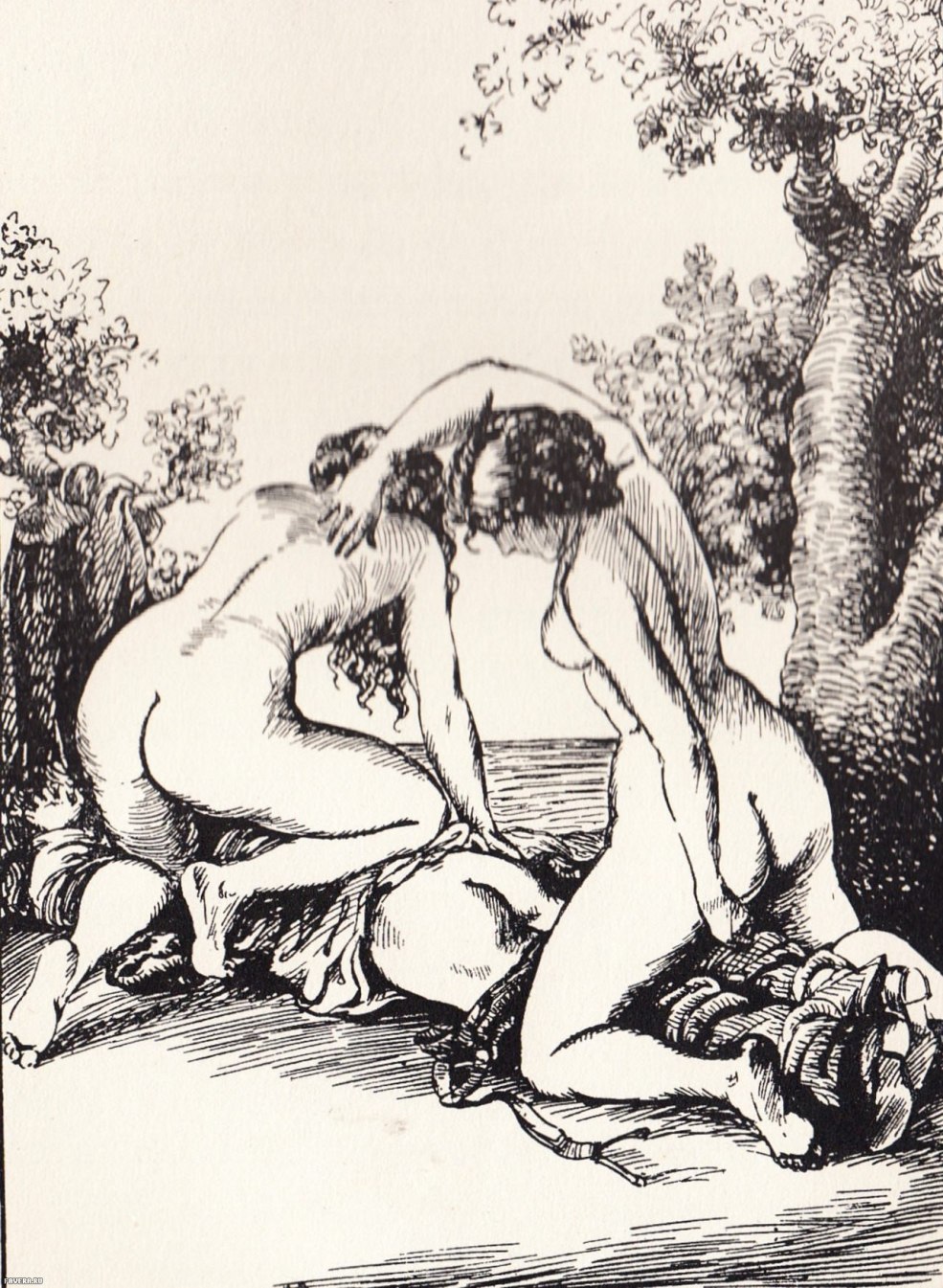 Martin van Maile Gravures érotiques