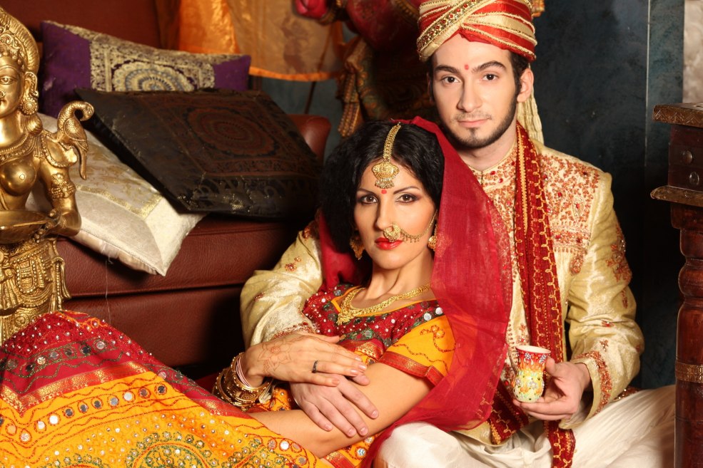 Mariage indien de deux gars