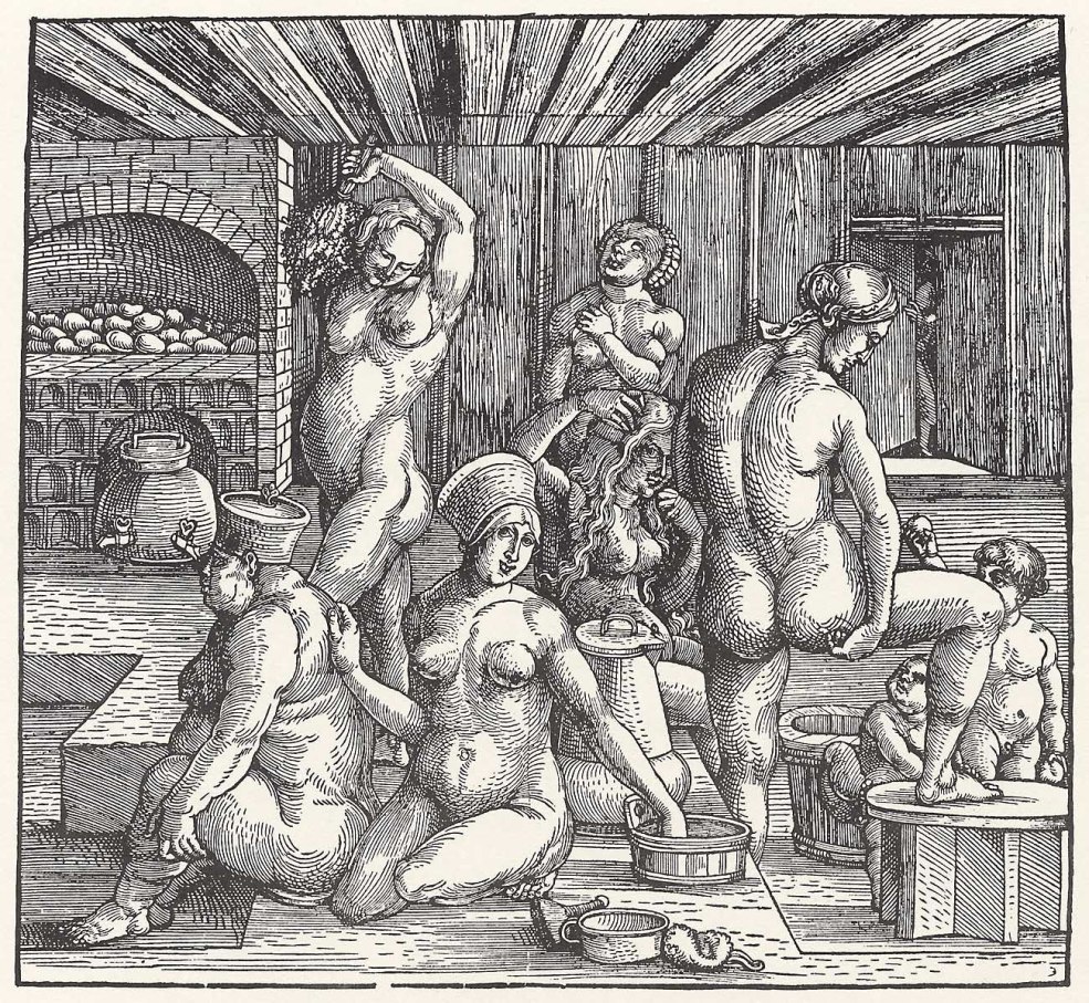 Bath des hommes Albrecht Dürer