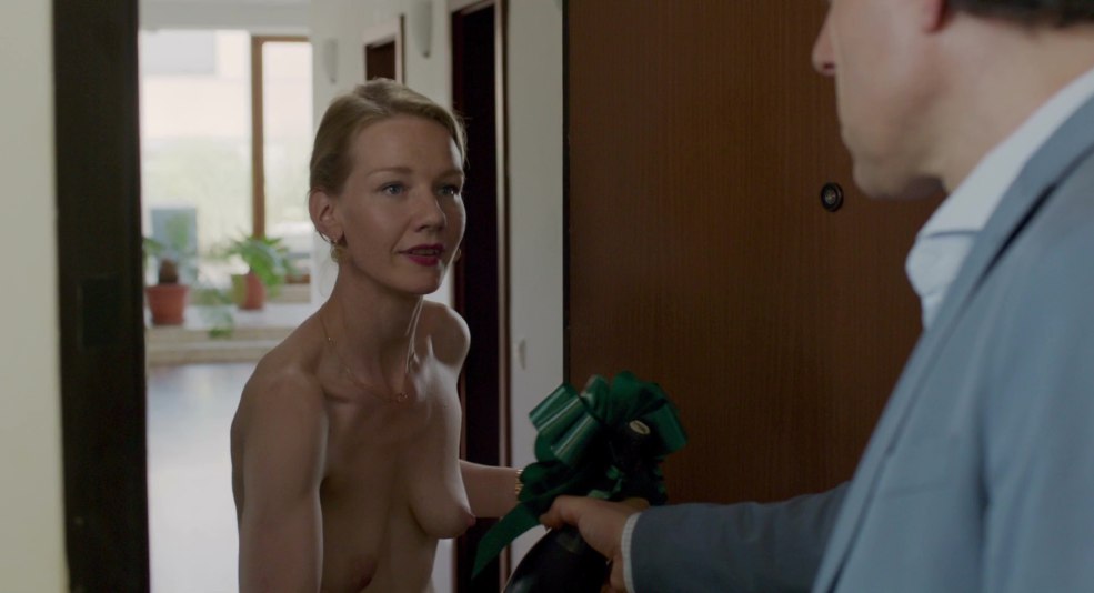 Actrice Sandra Huller nue