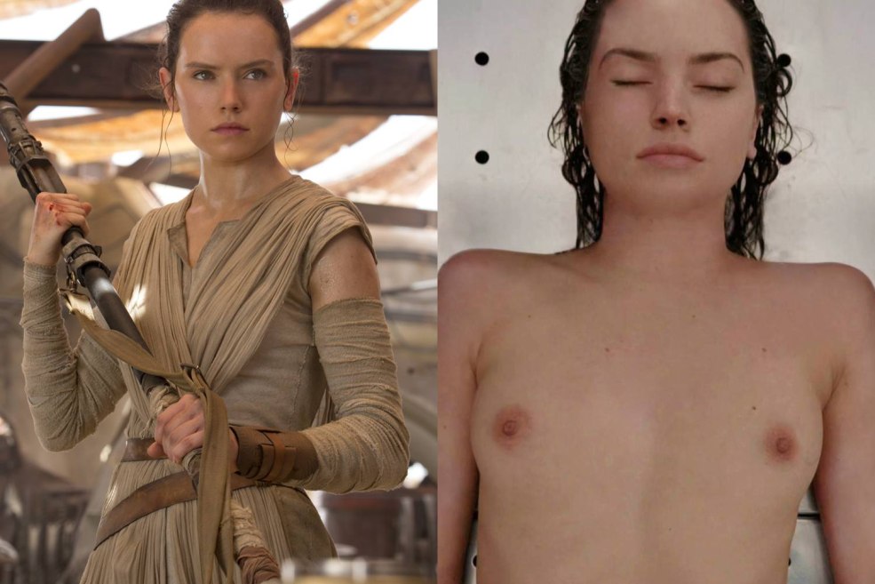 Daisy Ridley baise dans le film
