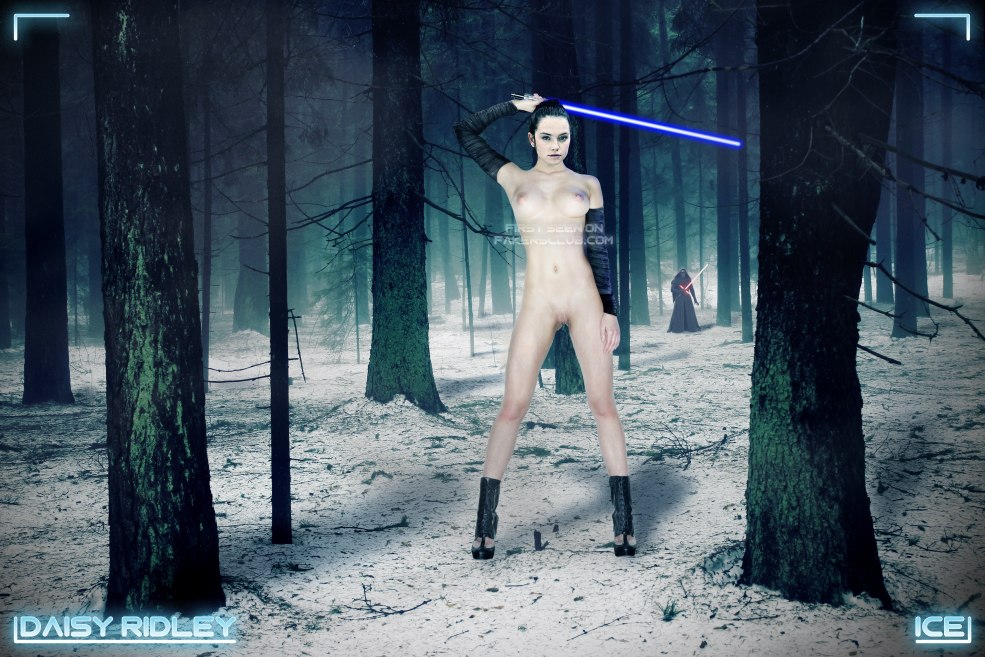 Daisy Ridley Star Wars nue