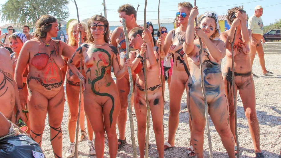 Festival nudistykkebel