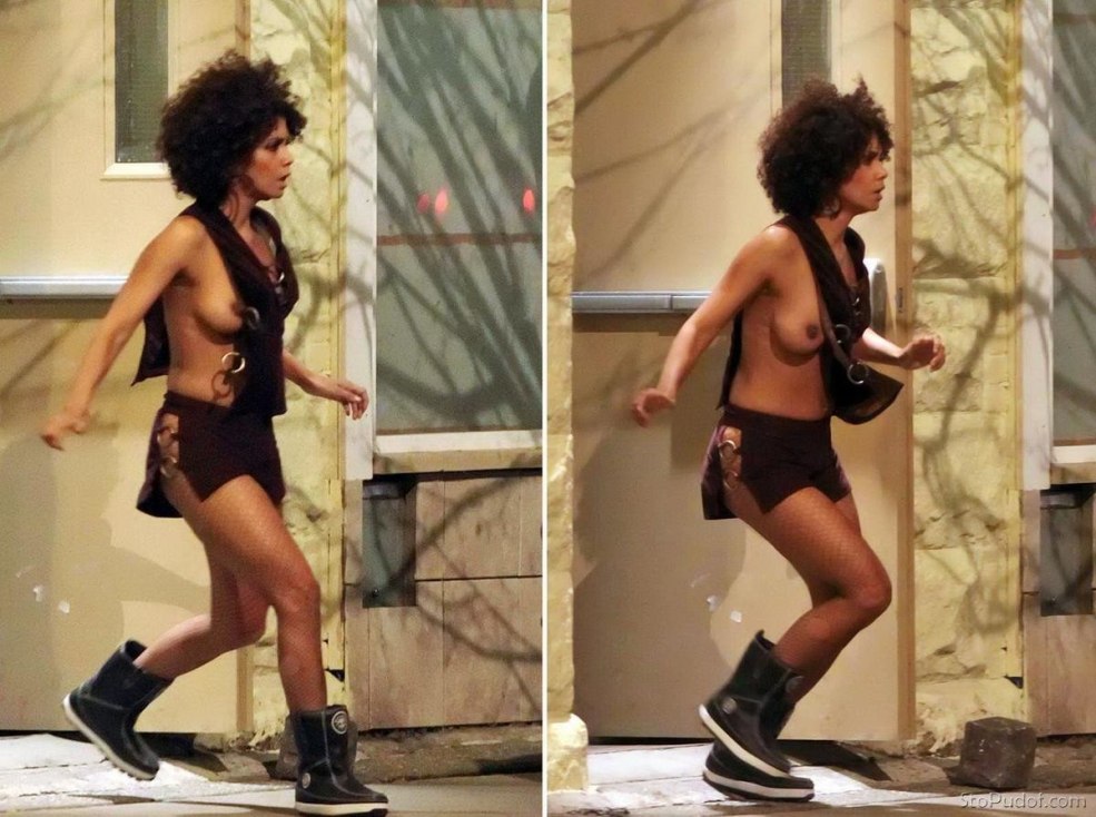Holly Berry nue dans le film