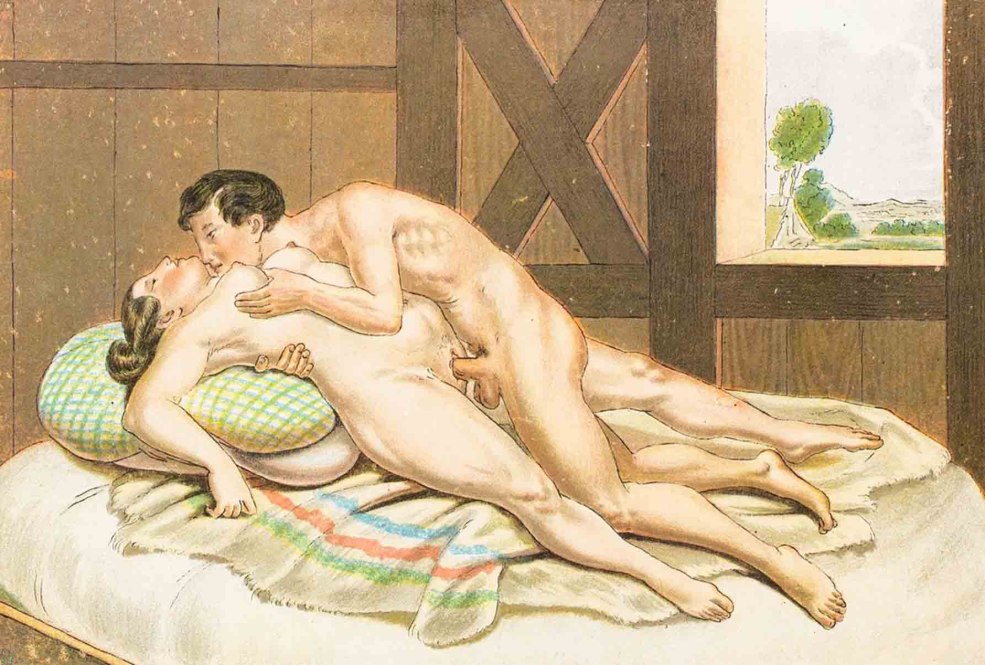 Aquarelles érotiques Peter Fendi