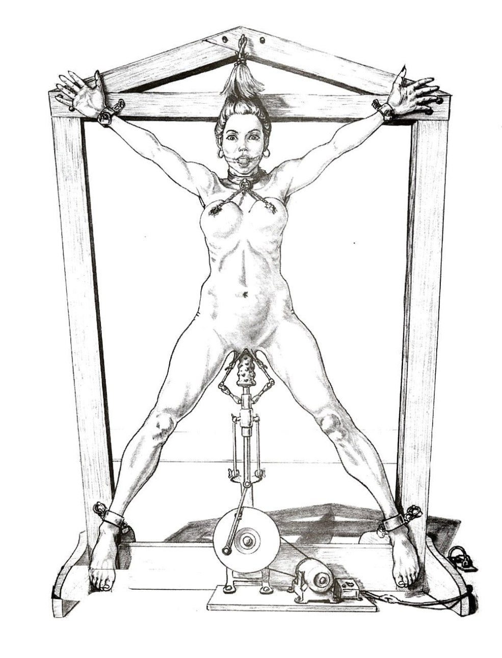 Torture médiévale des femmes BDSM