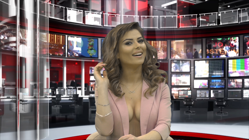 Présentateur de télévision Greta Hoxhaj