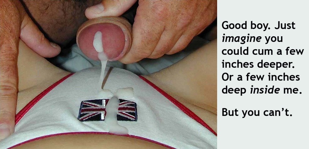 Filles sperme en culotte