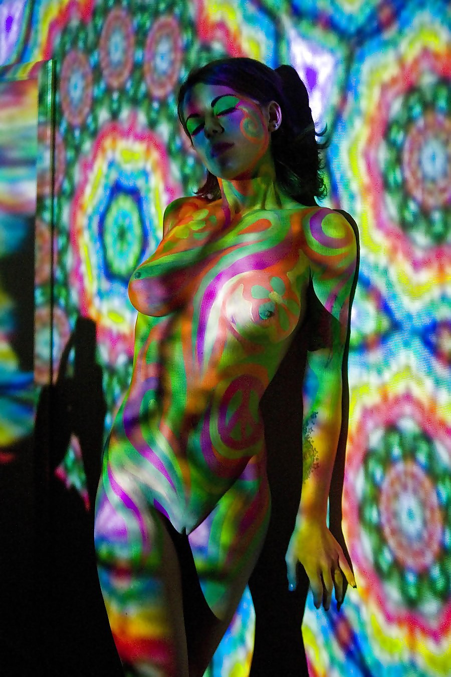 Bodiart sur le corps féminin